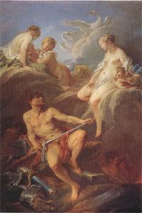 Francois Boucher Venus Requesting Arms for Aeneas from Vulcan (mk05) Sweden oil painting art